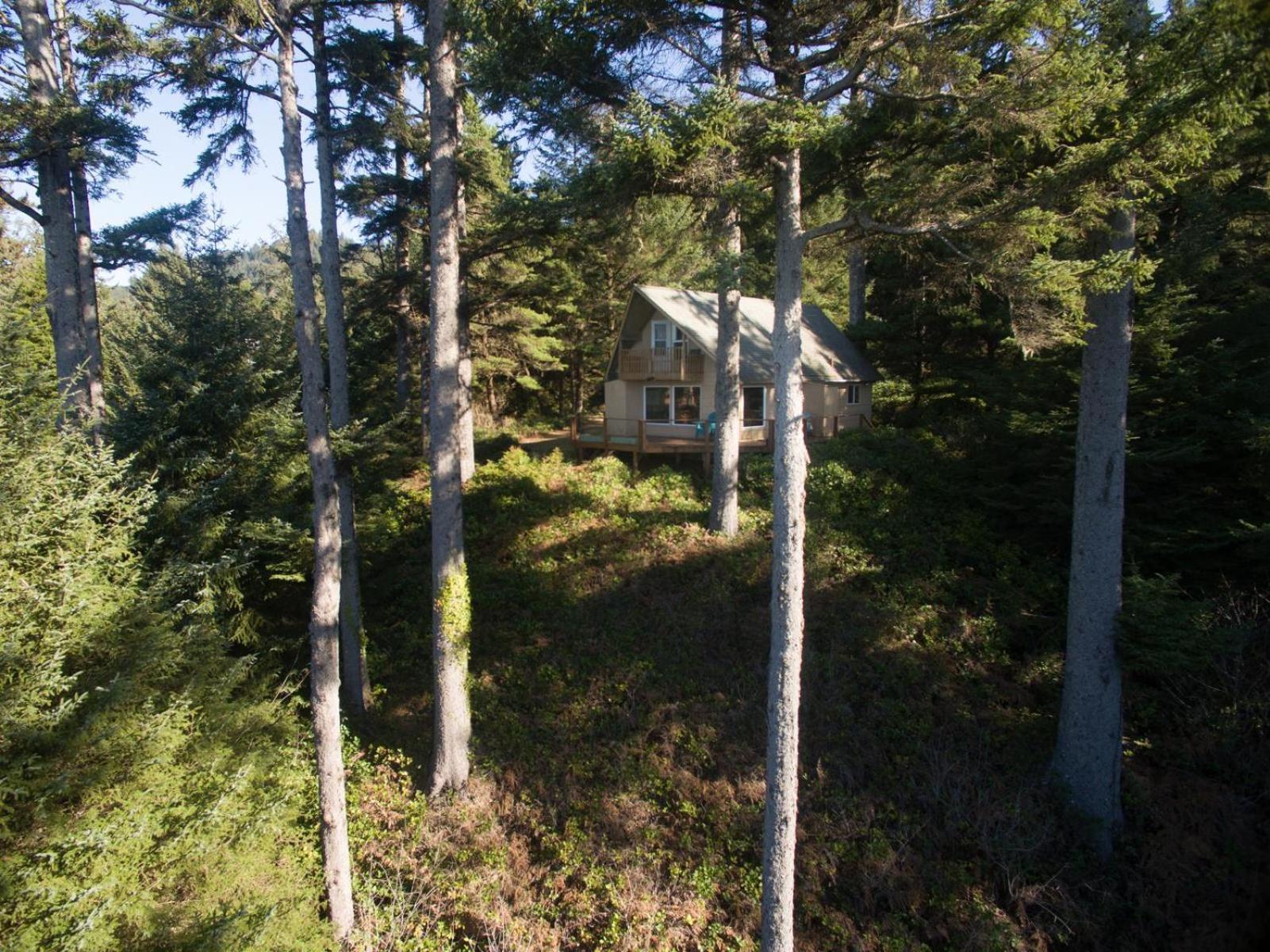 Vila The Cedar House Otter Rock Exteriér fotografie